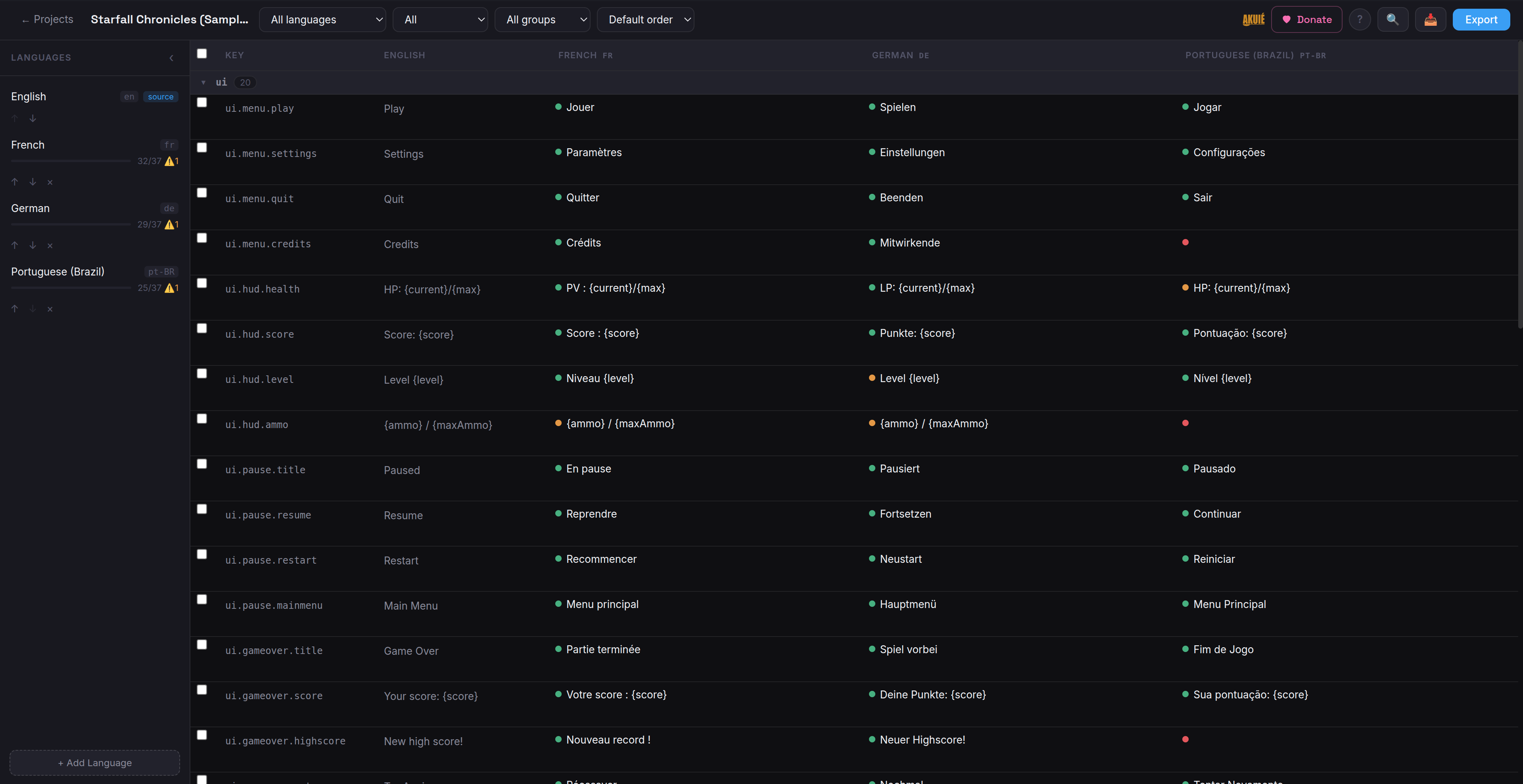 Introducing Stringo — Localization Manager for Indie Devs